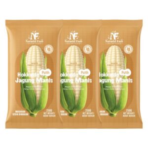 Hokkaido White Sweet Corn 3PCS